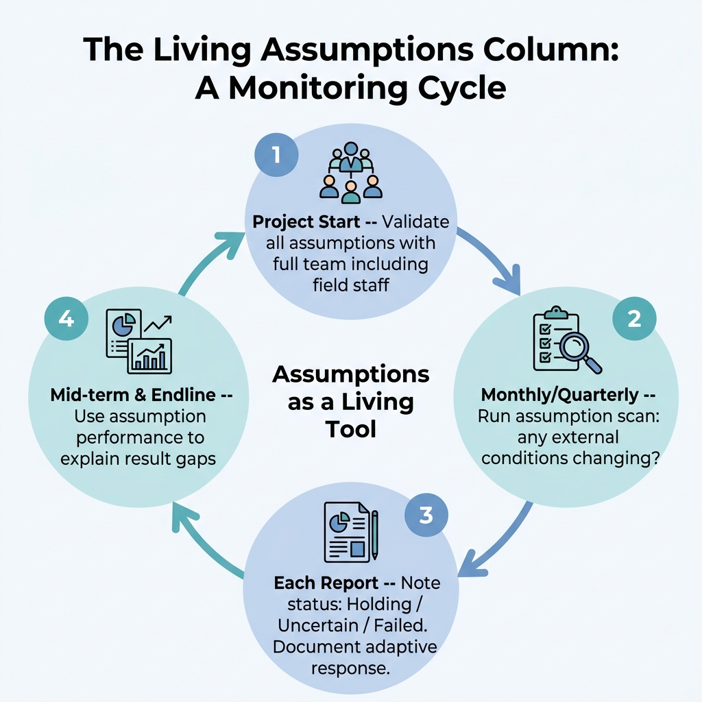 The Assumptions Monitoring Cycle: Turning Formality into Risk Management
