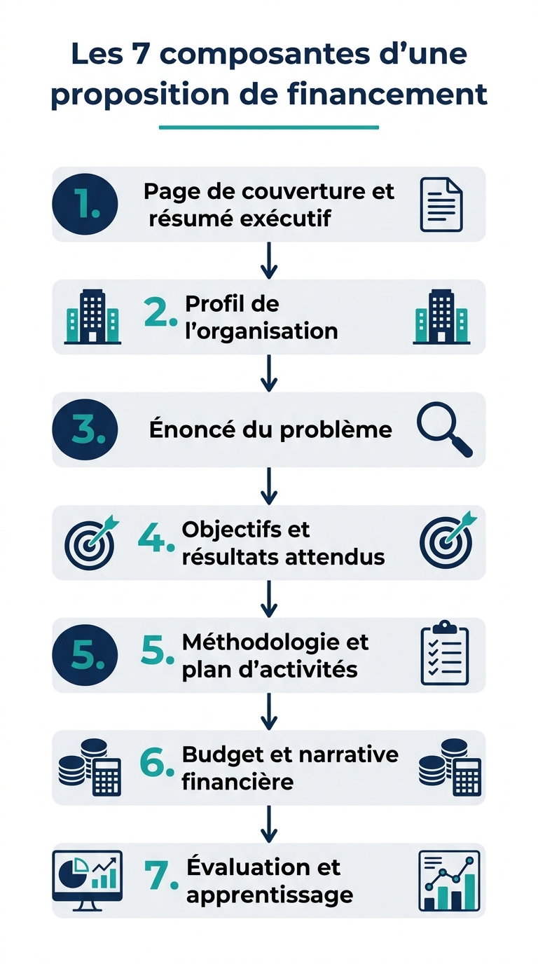 Les 7 composantes d'une proposition de financement solide