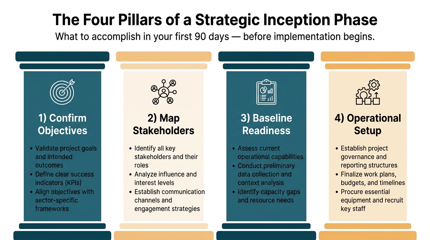 The Four Pillars of a Strategic Inception Phase