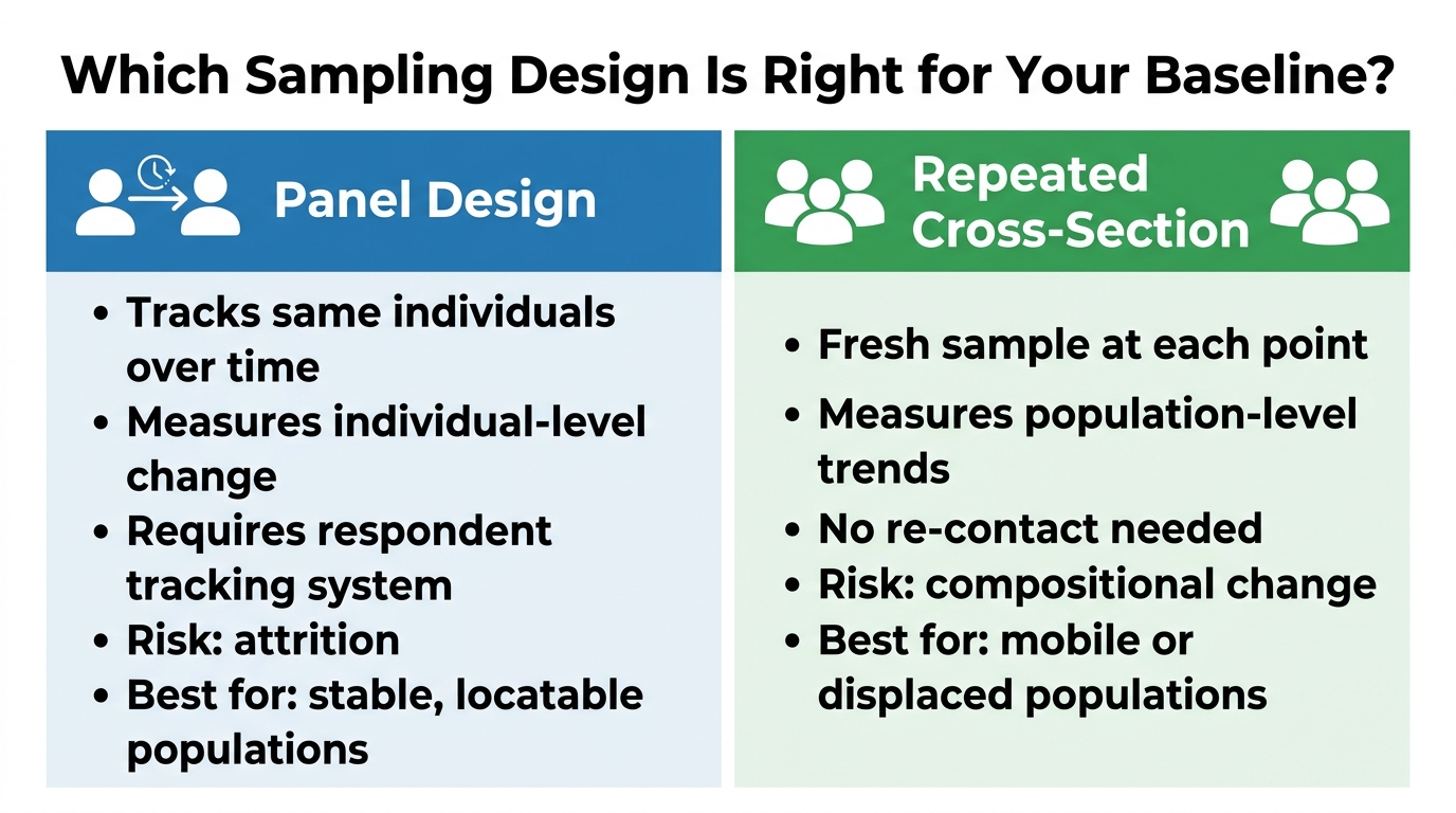 Panel vs. Repeated Cross-Section: When to Use Which
