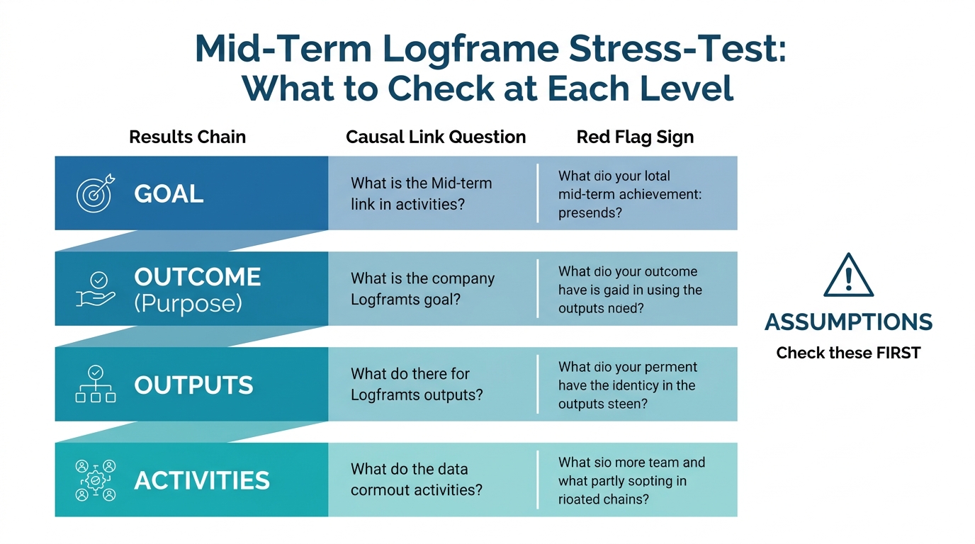 The Logframe Stress-Test Framework: From Assumptions to Goal