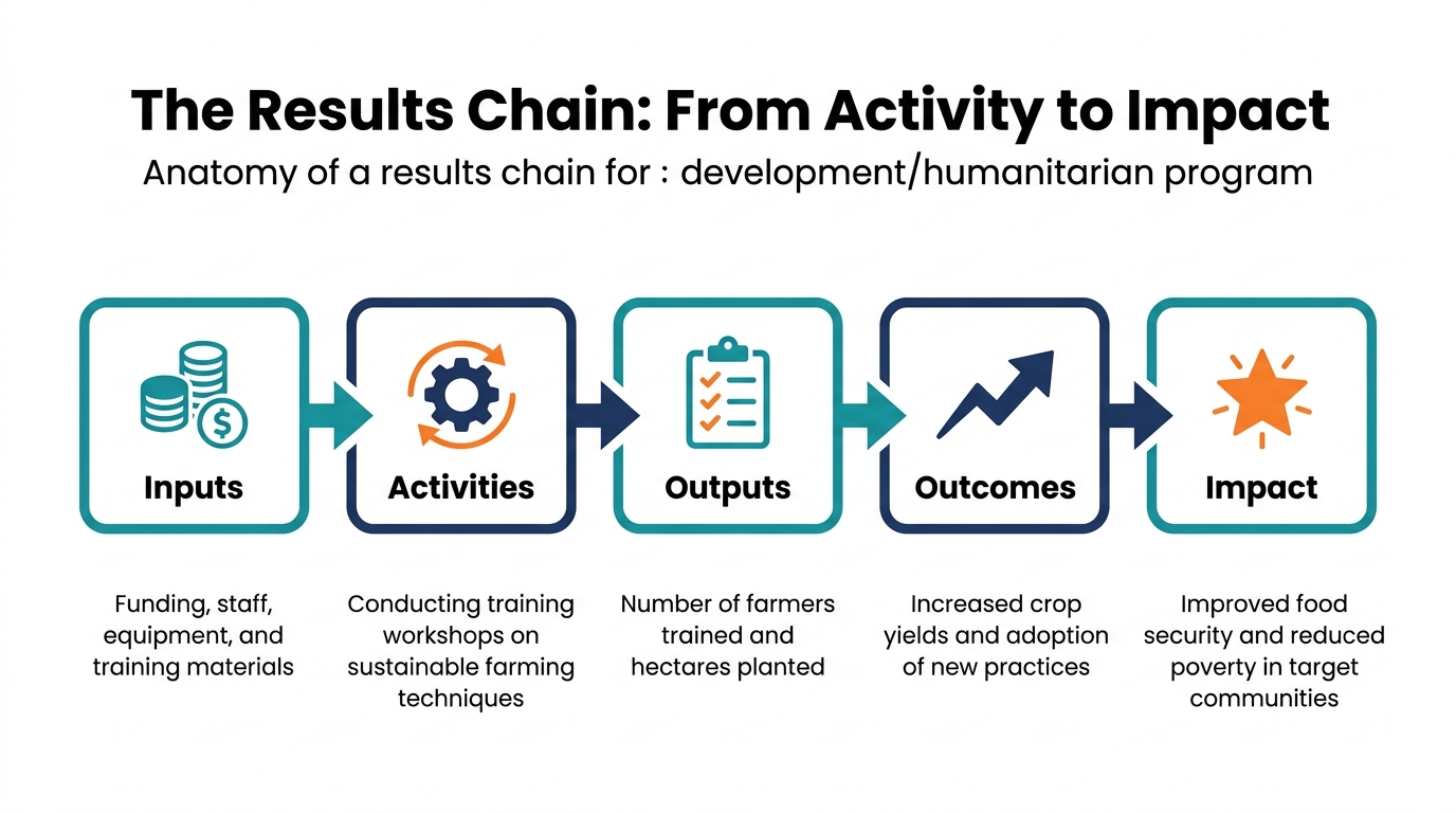 Anatomy of a Results Chain: From Inputs to Impact