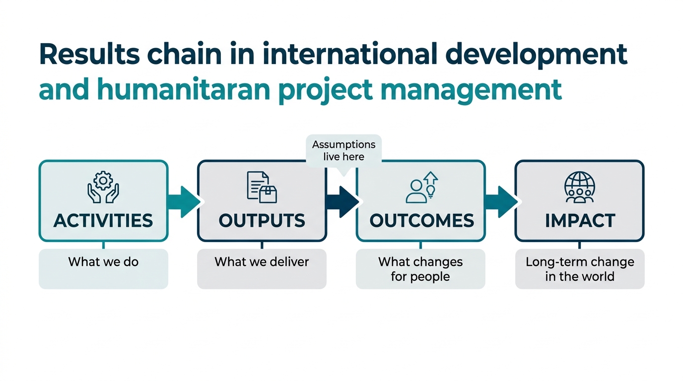 The Results Chain: From Activities to Impact